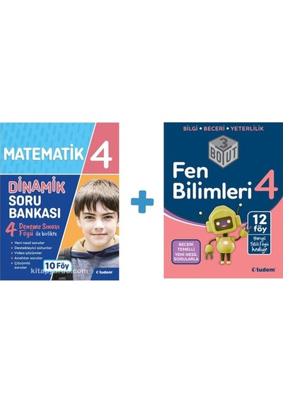4.Sınıf Matematik Dinamik Sb + 4.Sınıf Fen Bilimleri 3 Boyut