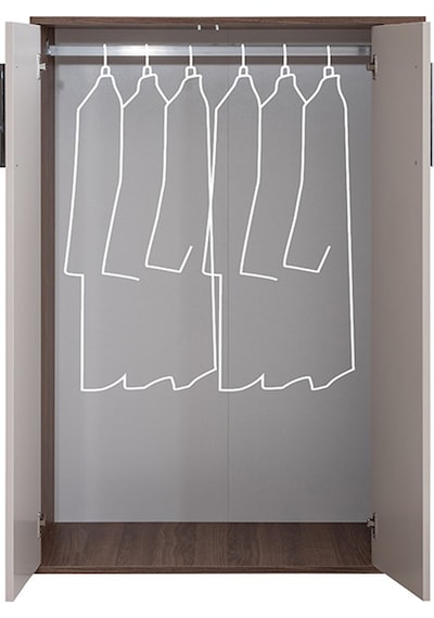 Ranza, Milano Çift Kişilik Dolaplı Modern Ranza 90 X 190 CM