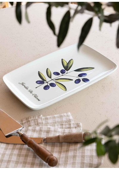 The Mia Olivos Kahvaltı Takımı 6 Kişilik 19 Parça Set 1 Çok Renkli