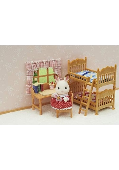 Sylvanian Families Çocuk Yatak Oda Seti Abanoz
