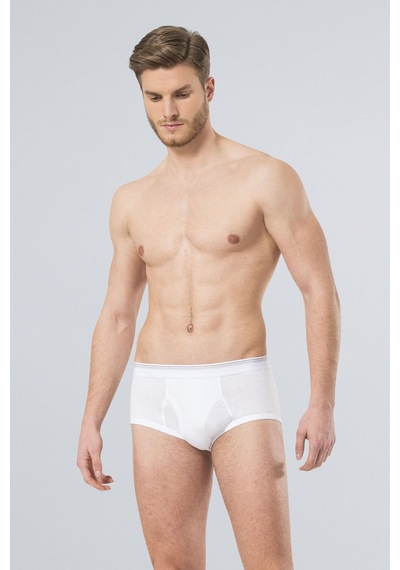 Türen Erkek Ribana Kemerli Slip 120/beyaz