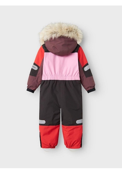 Name It Mını Nmnstorm12 Skı Suıt Block Fo Çocuk Astronot Mont 13230577 Bordo