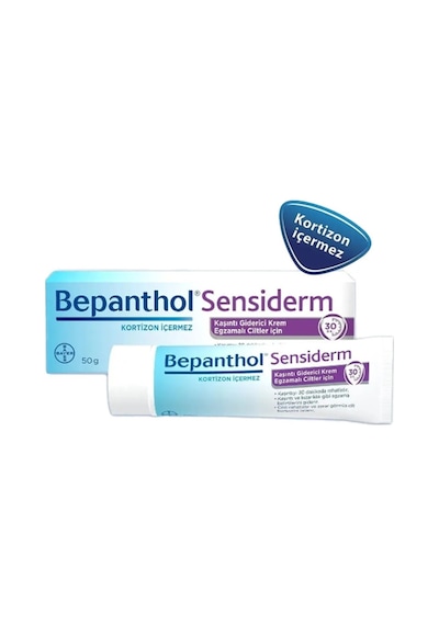 Bepanthol Sensiderm Cilt Bakım Kremi 50 G - Hassas Ve Kuru Ciltler İçin Yoğun Nemlendirici Care