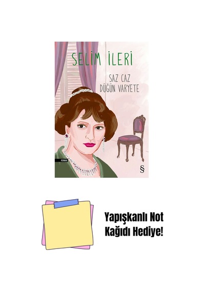 Saz Caz Düğün Varyete + Yapışkanlı Not Kağıdı