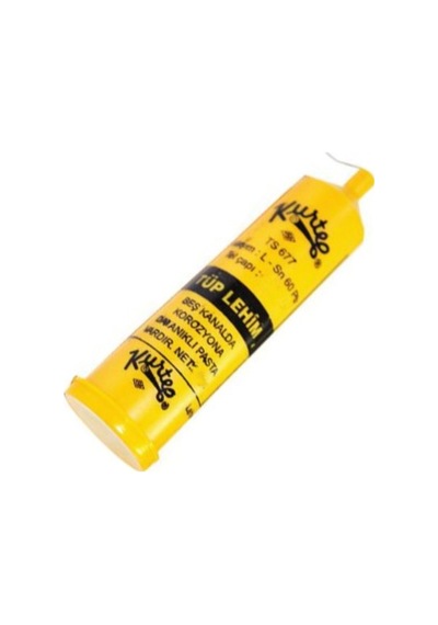 Kurtel Ceta Tüp Lehim 60/40 1,2 Mm - 60 Kalay 40 Kurşun 1.2 Mm Pastalı Tüp Lehim 25 Gram
