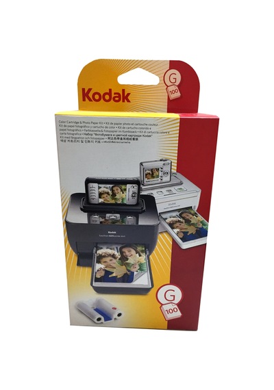 Kodak G600 ve G610 Printer için 100Lük Kağıt ve Ribbon Kodak G100