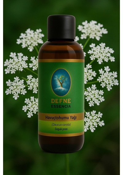 Havuç Tohumu Yağı - Geleneksel %100 Saf Sabit Yağ 30ml