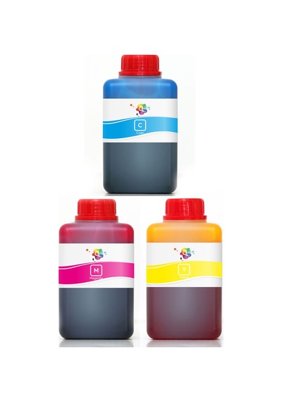QC HP 343 C8766 Kartuş Mürekkep Seti 500ml 3 Renk