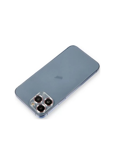 Newface Apple İphone 11 Pro Max Metal Kamera Lens Koruma Cam - Mor