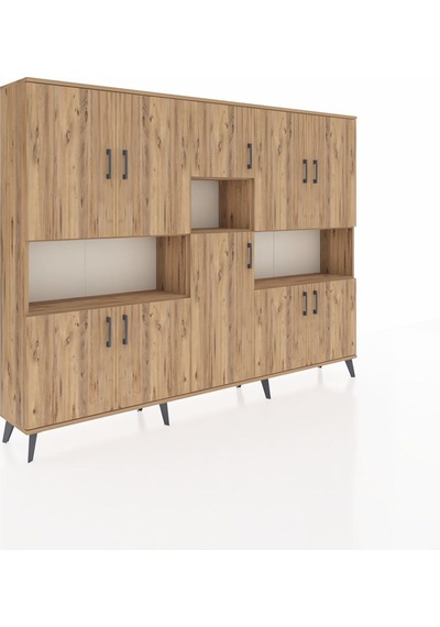 Arges Dolap 14 Raflı 10 Kapaklı 220x30x163 Çam-çam Atlas Çam - Atlas Çam Arges Dolap 14 Raflı 10 Kapaklı 220x30x163 Çam-çam Atlas Çam - Atlas Çam
