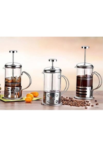 800 Ml Bitki Çayı Demleme Kupası Süzgeçli Çay Ve Kahve Kupası French Press Şeffaf