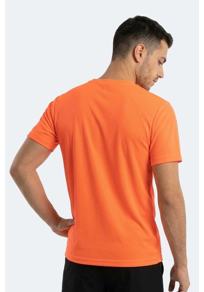 Slazenger Herrera Erkek Neon Turuncu Tişört