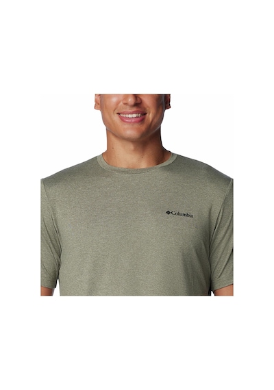 Columbia Ao5545 Tech Trail Crew Neck Iı Erkek T-shirt-29976 Yeşil