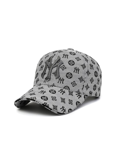 Valkyrie Desenli Nakışlı Şapka Ayarlanabilir Unisex Baseball Cap Günlük Spor Şapka Gri Gri