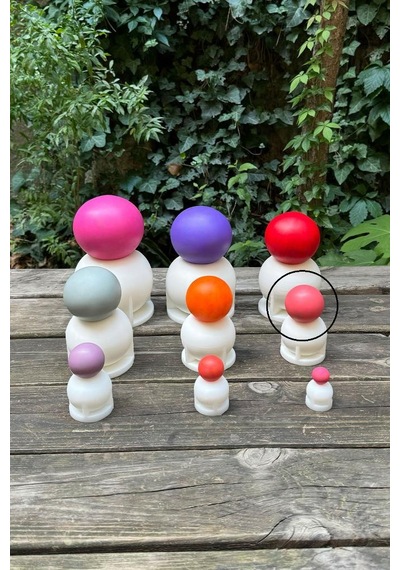 Rufus Concept Küre 5cm Çap Silikon Mum Kalıbı