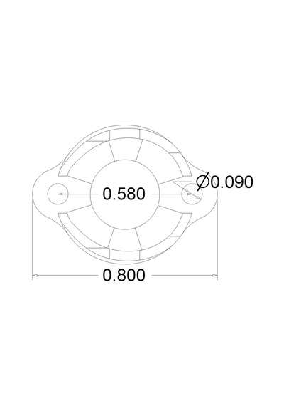 Ball Caster With 1/2 Inch Plastic Ball (Sarhoş Teker 12.7 Mm) - P