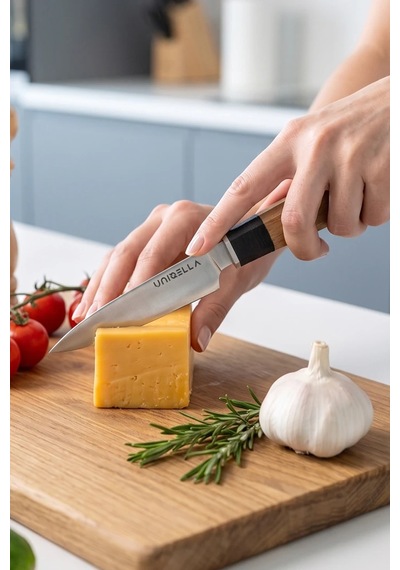 Unıqella Bladepro Classico Soyma Bıçağı 120mm Çelik