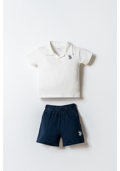 U.s. Polo Assn. Erkek Bebek Lacivert Şort Takım 5274-49973 Lacivert