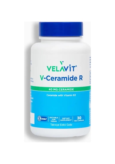 V-ceramide R-seramid Ve Nikotinamid İçeren Takviye Edici Gıda - 30 Kapsül