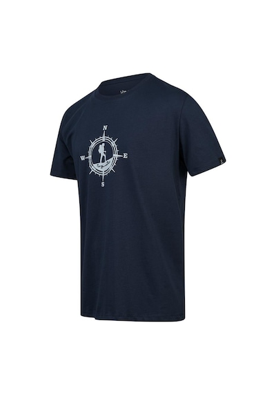 2as Alex Baskılı Erkek Sıfır Yaka T-shirt Lacivert