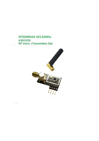 433.92mhz Ask/ook Rf Verici Seti Ntx04rna4-set