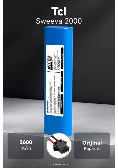 Tcl Sweeva 2000 2600mah Robot Süpürge Bataryası G.g
