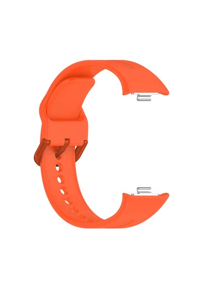 Forzacase Xiaomi Redmi Watch 6 Active İle Uyumlu Tokalı Çizgi Desen Silikon Kordon Kayış - Fc1062