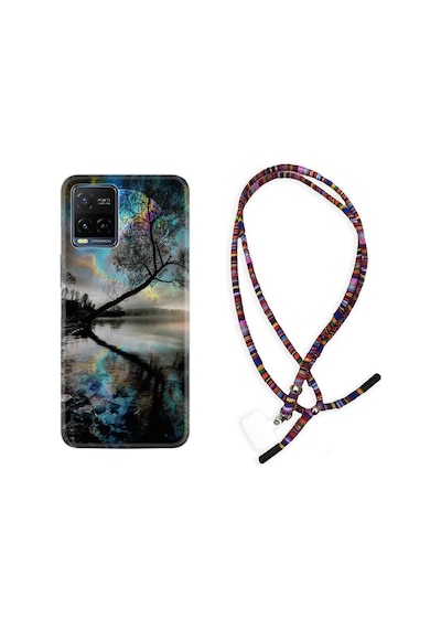 Vivo V21E Kılıf Rasta Boyun Askılı Dream World 1839