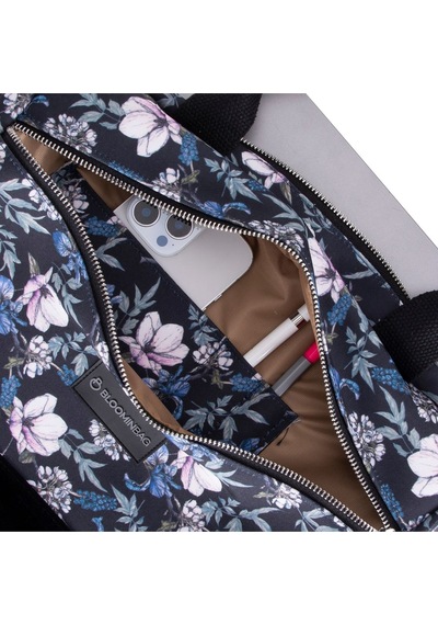 Bloominbag Black Cherries 13-14 İnç Laptop / Macbook Çantası Siyah