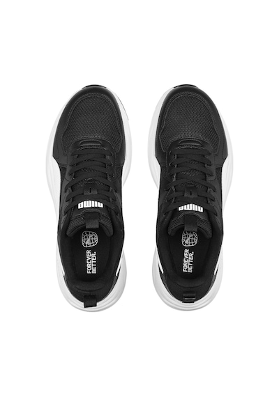 Puma Trinity Lite Erkek Sneaker Spor Ayakkabı Siyah Beyaz