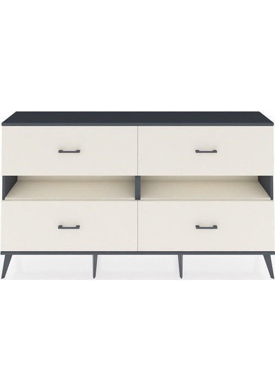 Arges Konsol 2 Raflı 4 Çekmeceli 176x30x99 Antrasit-aytaşı Aytası/aytası - Antrasıt Arges Konsol 2 Raflı 4 Çekmeceli 176x30x99 Antrasit-aytaşı Aytası/aytası - Antrasıt