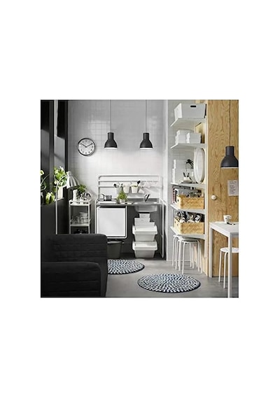 Ikea Marius Tabure, Beyaz Koltuk Çapı: 0,320 M 12 5/8" Genişlik: 0,400 M 15 3/4" Koltuk Yüksekliği: 0,450 M 1 Çok Renkli