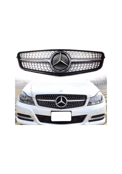 Mercedes C Serisi W204 Diamond Panjur  2007 2014 Elmas Panjur