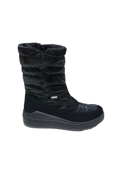 Bot Kadın Diğer 6334 7j Jacalu Textile Upper And Synt Leather-pu Sole Black Siyah