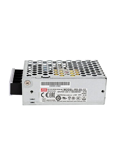 Meanwell Rs-25-12 ,110v..220vac 12vdc/2.1a Güç Kaynağı