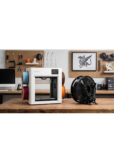 Snapmaker U1 Beyaz 3d Yazıcı Filament + 1 Adet Filament Hediyeli