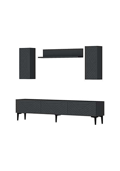 Tvr1802a - Ferrotvr180 Tv Ünitesi Takımı Antrasit 180cm Antrasit
