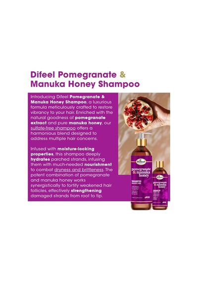 Pomegranate & Manuka Honey Sülfatsız Şampuan 354.9ml, 21959050830