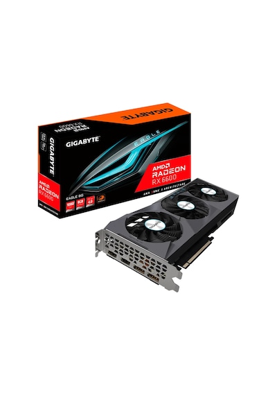 Gigabyte AMD Radeon RX 6600 Eagle ‎GV-R66EAGLE-8GD 8 GB GDDR6 128 Bit Ekran Kartı