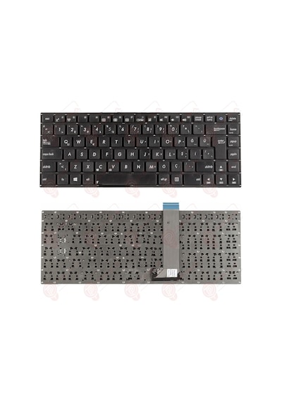Asus Uyumlu S400CA-CA006H, S400CA-CA020H Klavye Tuş Takımı Tuş Seti Siyah Türkçe