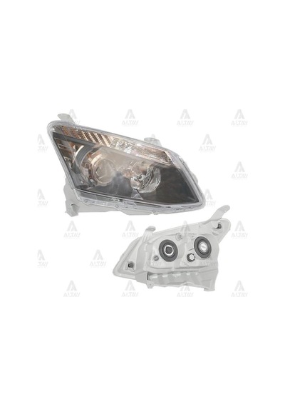 DEPO 213-1142R-LDEM2 Ön Far Sağ- Siyah - Isuzu Dmax 12-