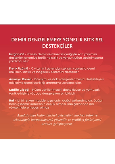 Apimedicine Apifloraferrin Fonksiyonel Bitkisel Ekstrakt Çayı 12 Stick 84 G