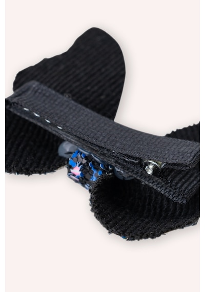 Panço Kız Çocuk Glitterlı Mavi Toka Seti 2512GK09026