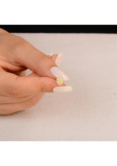 Goldkupe 14 Ayar Altın Kar Tanesi Küpe 1,29 Gr-2184