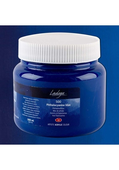 St. Petersburg Ladoga Akrilik Boya 500 Ml Phthalocyanine Blue 500