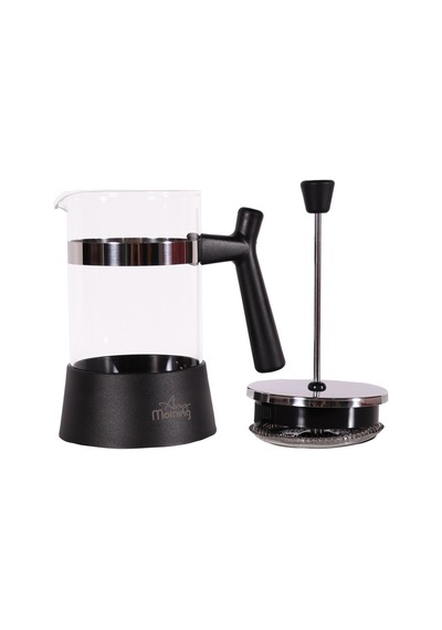 Any Morning Ff084 Kahve Ve Bitki Çayı İçin French Press 600 Ml Siyah