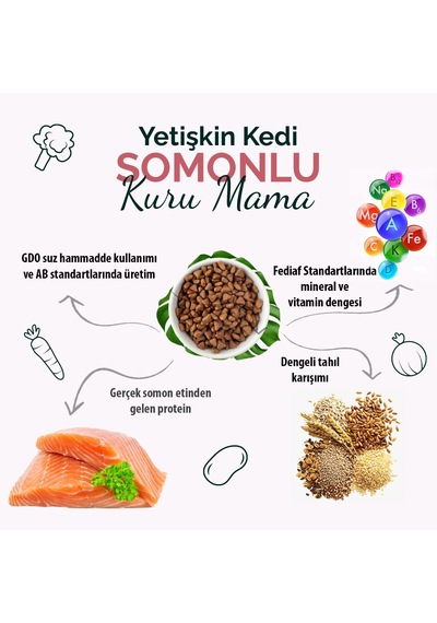 Anatolian Premium Somonlu Yetişkin Kedi Maması 10 kg