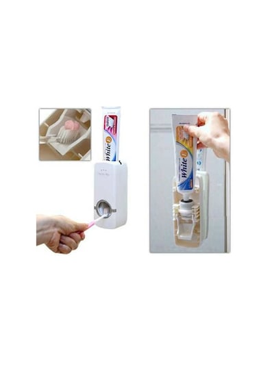 Otomatik Diş Macunu Sıkacağı ve Diş Fırçası Tutucu Banyo Askı Set Diğer