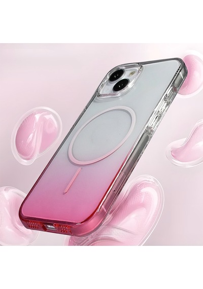 Nihcase Apple Uyumlu iPhone 13 Kılıf Rainbow Renkli Septik Manyetik Şarj Kapak