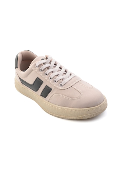 Bambi Bej Kumaş Erkek Sneaker E01175560904 Kum